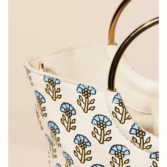 Anthropologie Llani Hailey Crossbody Bag - ivory/sky - Picture 4 of 6